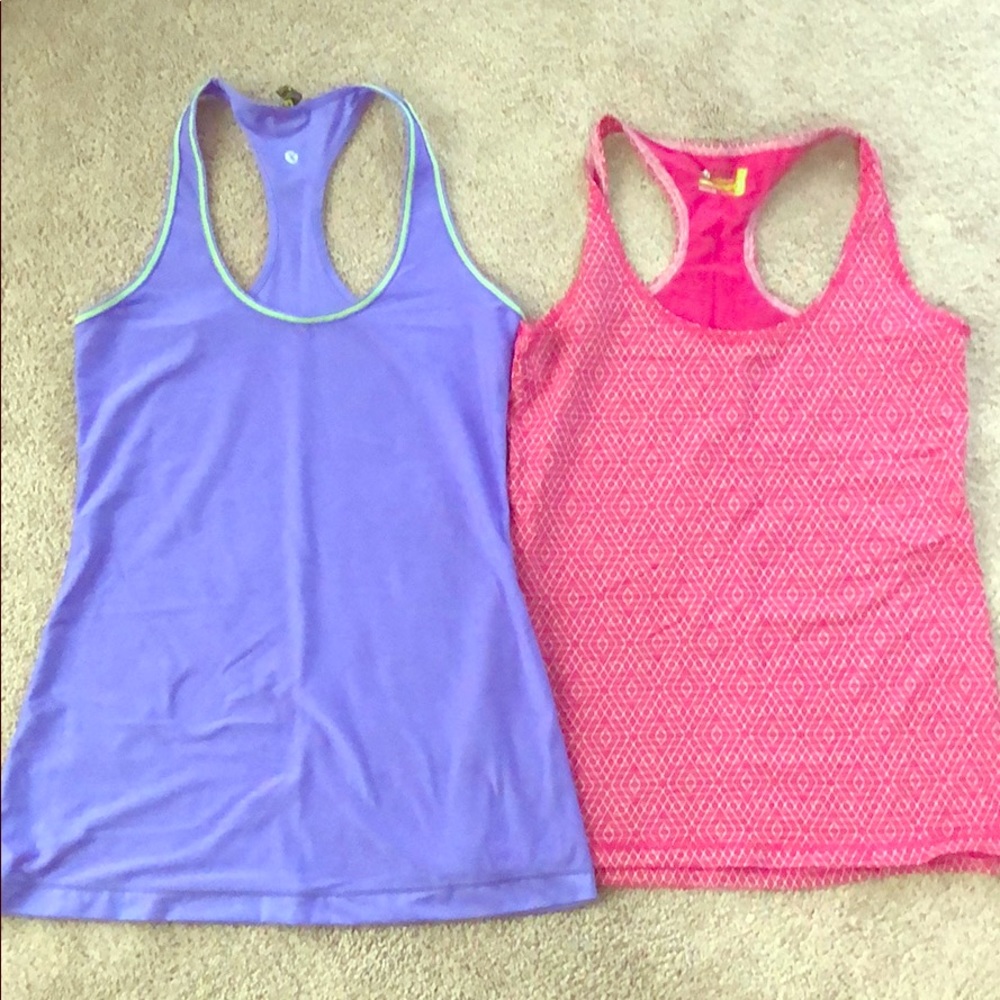 Lot of 2 workout tanks